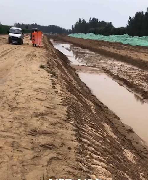 天津津南区河道降水